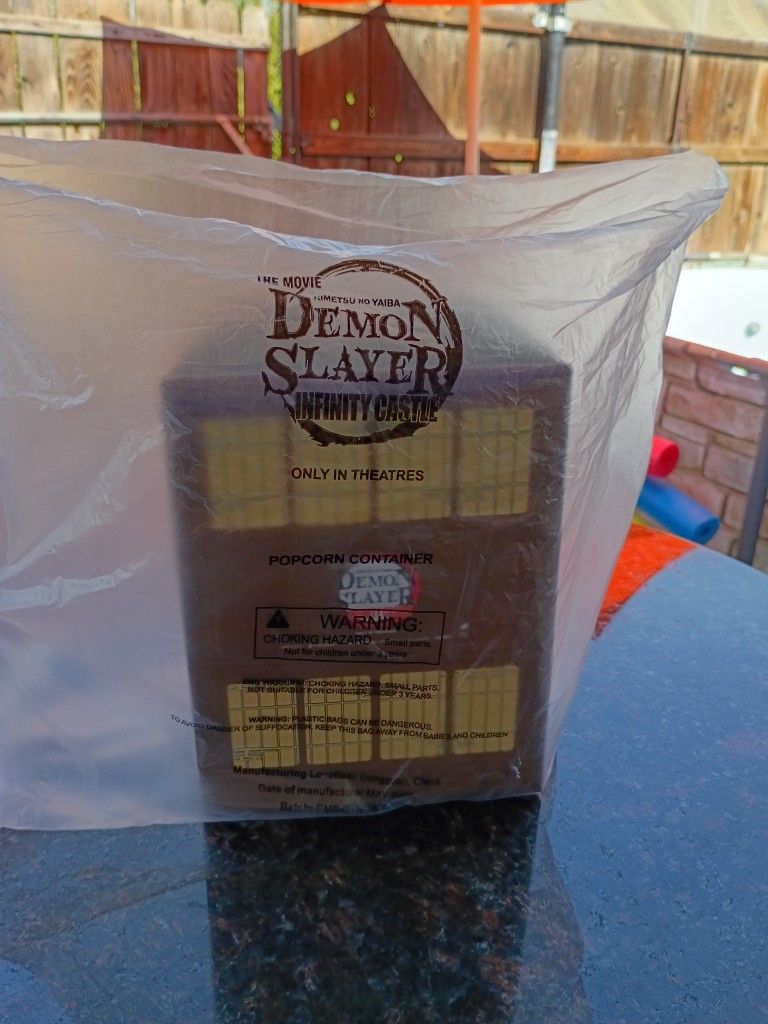 Demon Slayer Popcorn Bucket