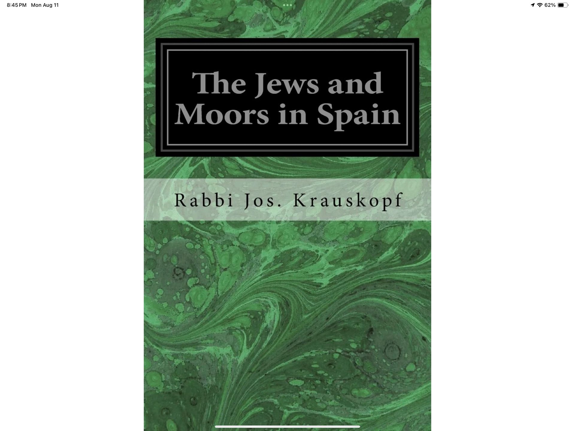 The Jews and Moors in Spain