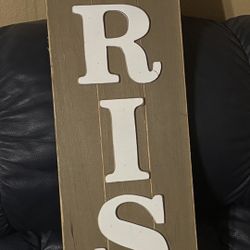 He Is Risen - Wooden Sign