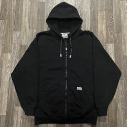 Pro Club Black Heavyweight Zip Up Hoodie