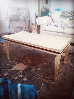 Coffee table.