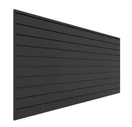 Pro slat wall storage system 4x8 Charcoal grey