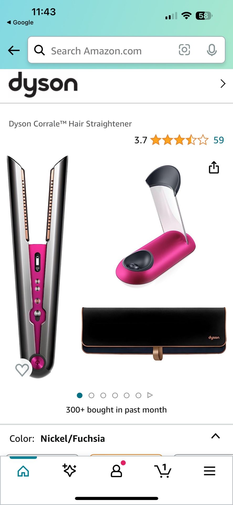 Dyson - Corrale Hair Straightener -