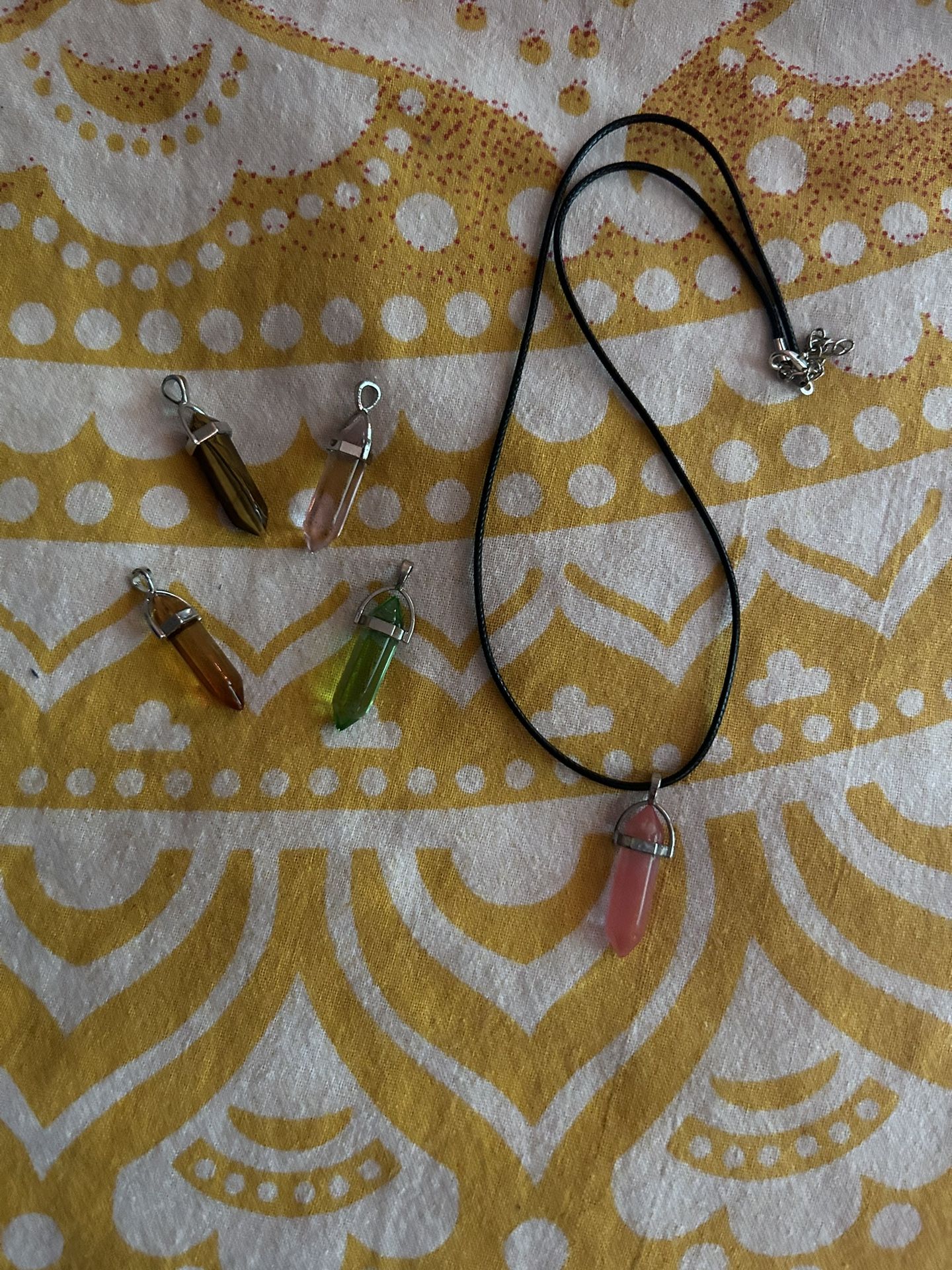 Healing Crystal Pendants
