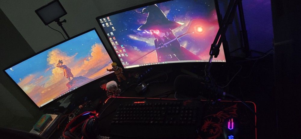 Vendo Mi PC Gamer Con Web Cam,micrófono Y Luces Para Stream