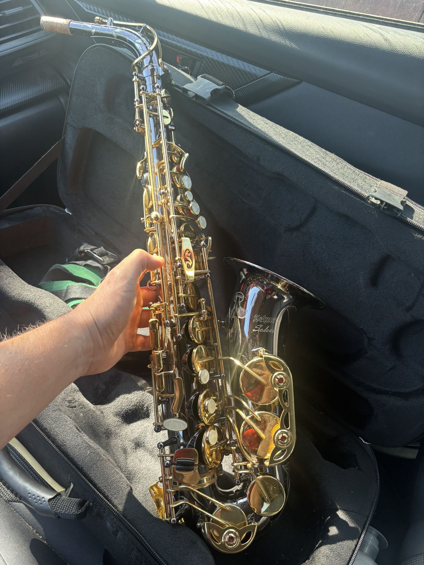 Selmer ASOL-200AB “Soloist” Alto Sax – Black and Gold Lacquer (2009, Taiwan)