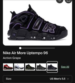 Nike Air More Uptempo 96 Action Grape