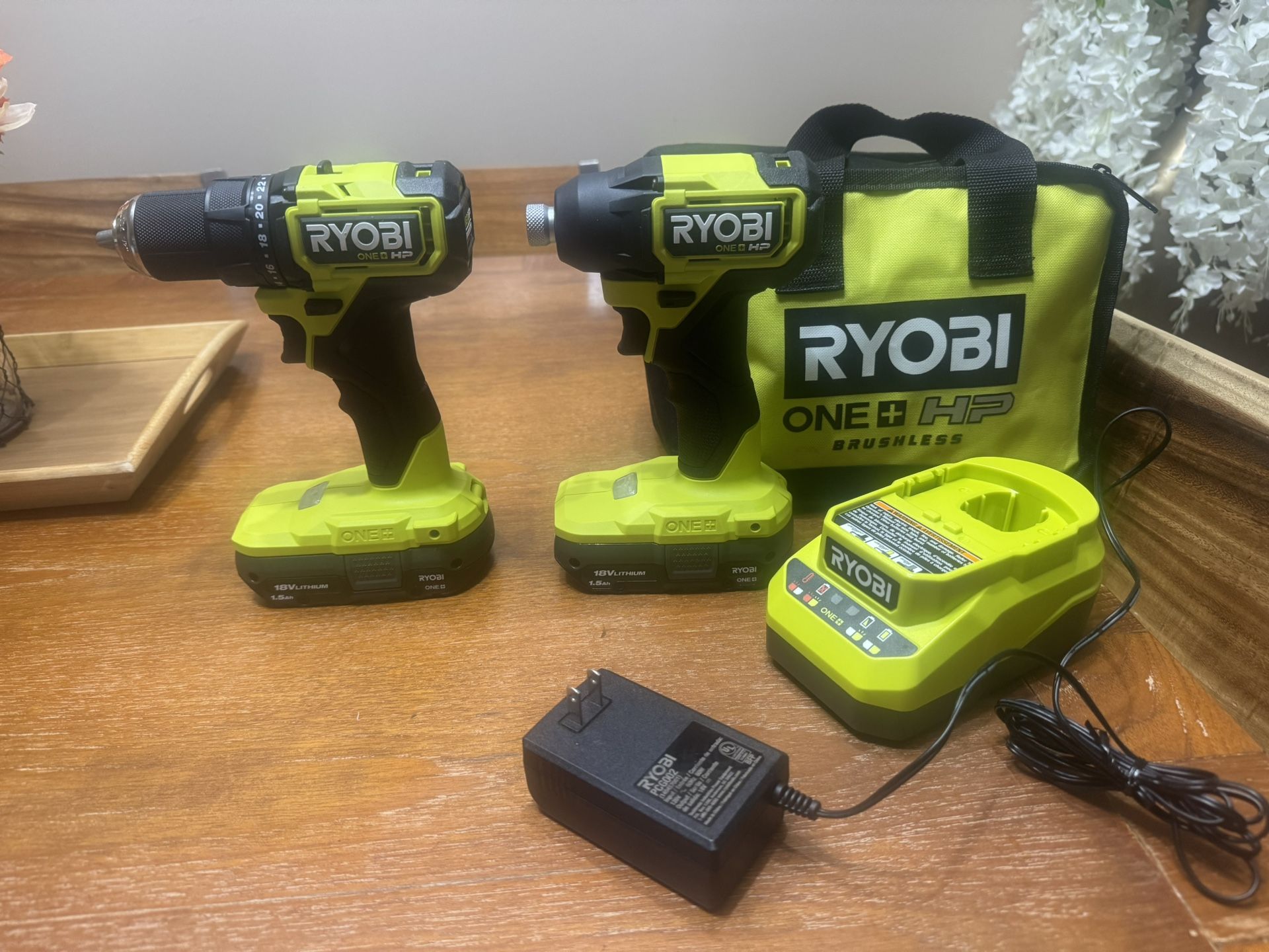 Ryobi Drill Set One Plus