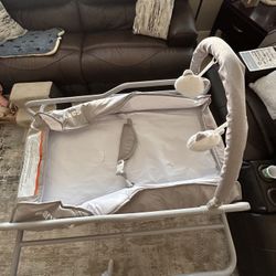 Like-new portable baby changing table, 2 Sturdy Shelves And Lots Of Storage