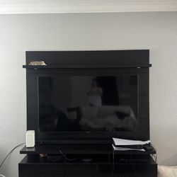 FREE Black Entertainment Center – Pickup Only