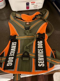 animal service harness small size