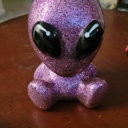 Alien Vynil Glitter Toys