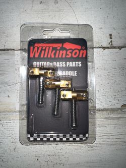 Wilkinson 3-Pack Compensated Brass Telecaster Bridge Saddles