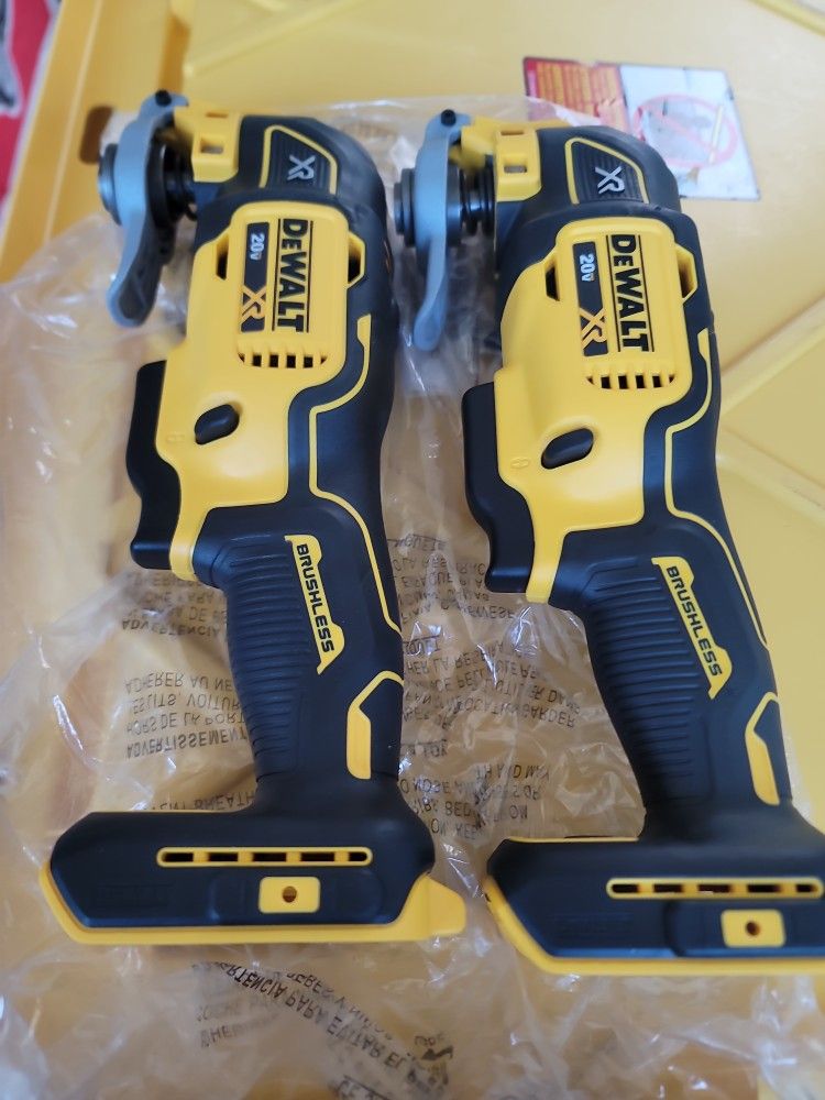 DEWALT 20VMAX XR BRUSHLESS CORDLESS OSCILLATING MULTI-TOOL NEW (TOOL ONLY)$120 EACH