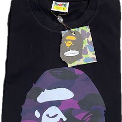 A BATHING APE PURPLE TSHIRTS ALL SIZES AVAILABLE