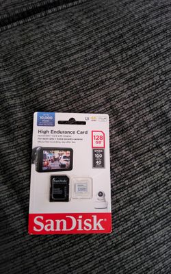 SanDisk 128GB High Endurance microSDXC Card