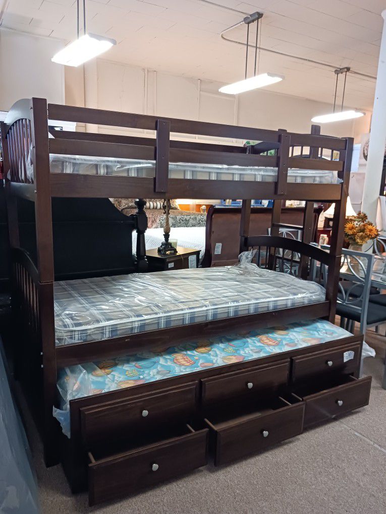 Old Town Furnitures 3twinbed Bunk bed 