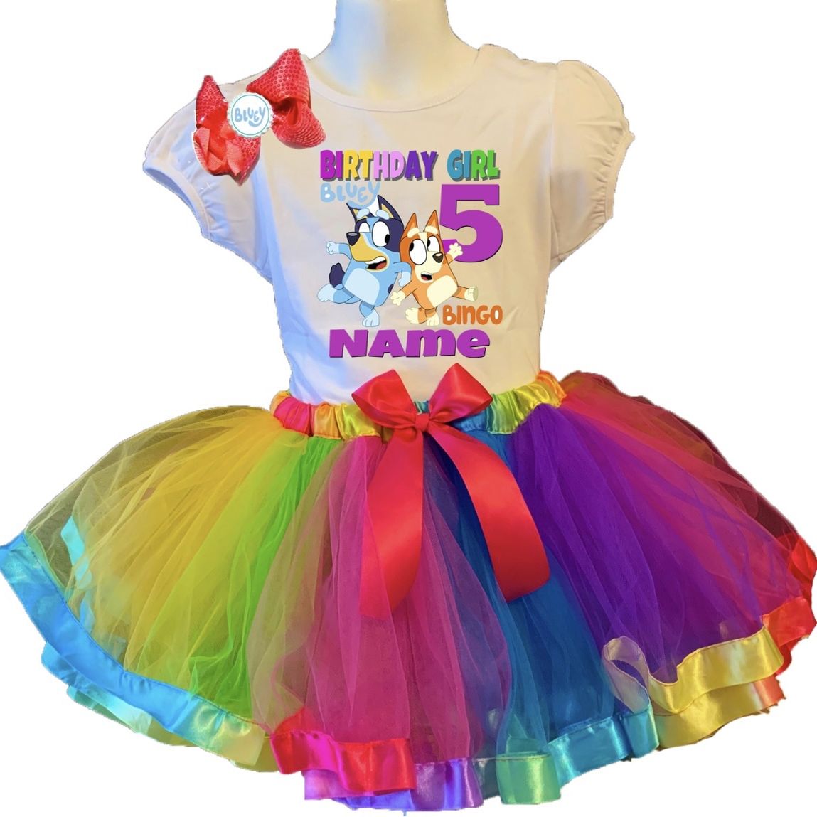 bluey dress birthday Amazon.com: Bluey Bingo Little Girls Dress 6-6X Blue: Clothing, Shoes &  Jewelry