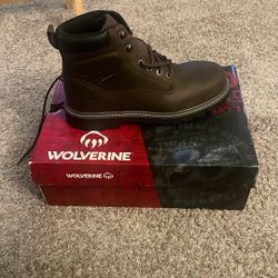 WOLVERINE Men's Floorhand Waterproof Steeltoe 6" Work Boot