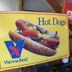 Hot dog sign