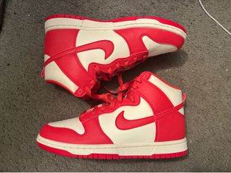 Nike Air Dunk Red White Brand New women’s size 9 no box