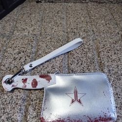 Jeffree Star Wallet Wristlet Bloody Knife Spooky Halloween 