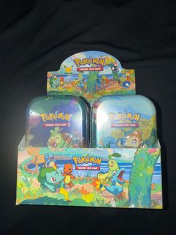 Pokemon Cards 25th Anniversary Mini Tin Display