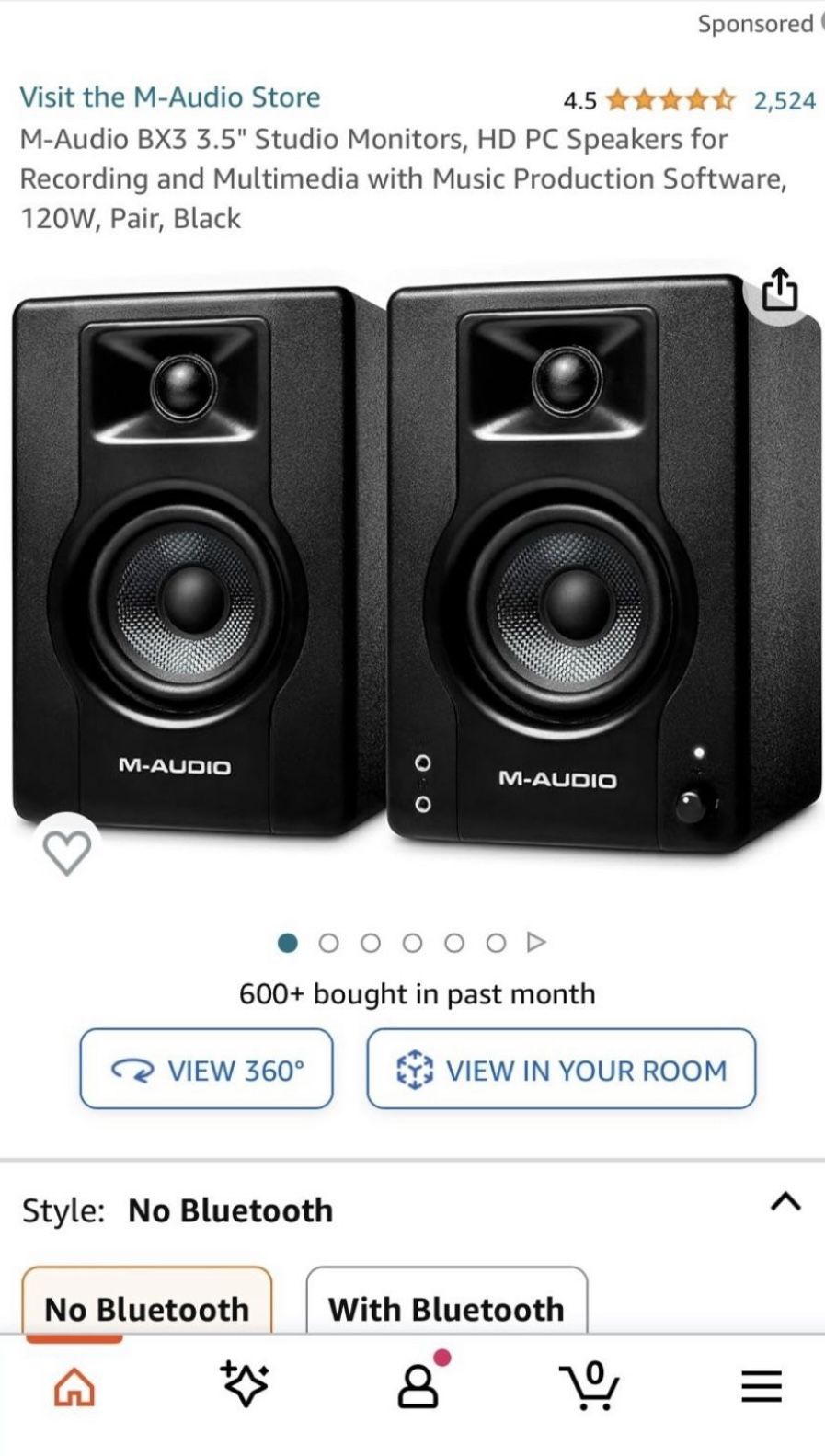 M- Audio Speaker(set)