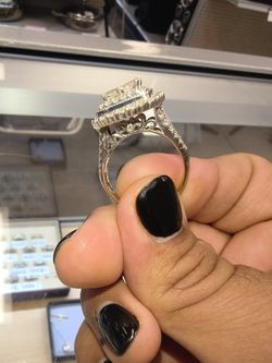 14k Cluster Ring 
