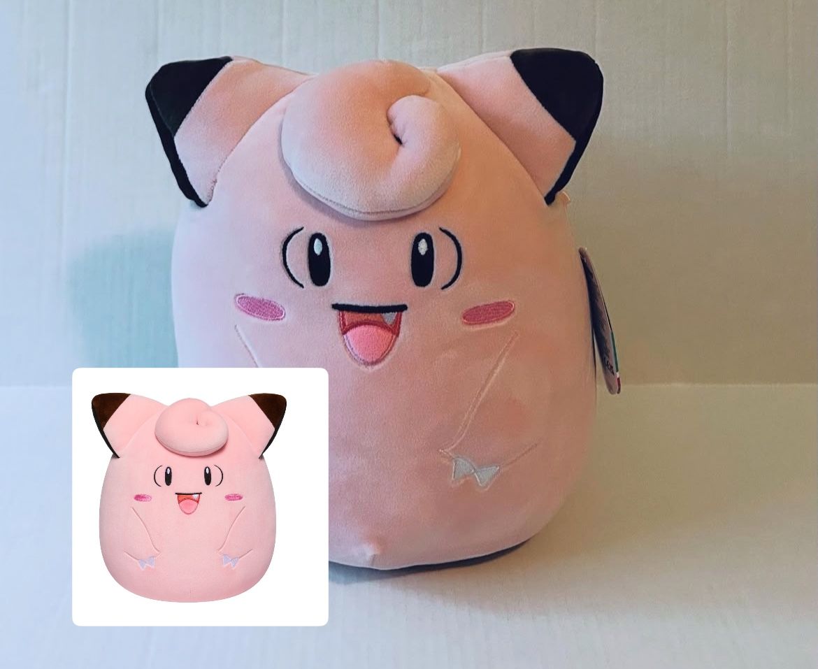 Squishmallows Pokemon 10” Clefairy