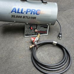 ALL-PRO 35,000 BTU/Hr Propane Heater 