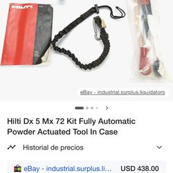HILTI DX5 POWER ACTUATED TOOL