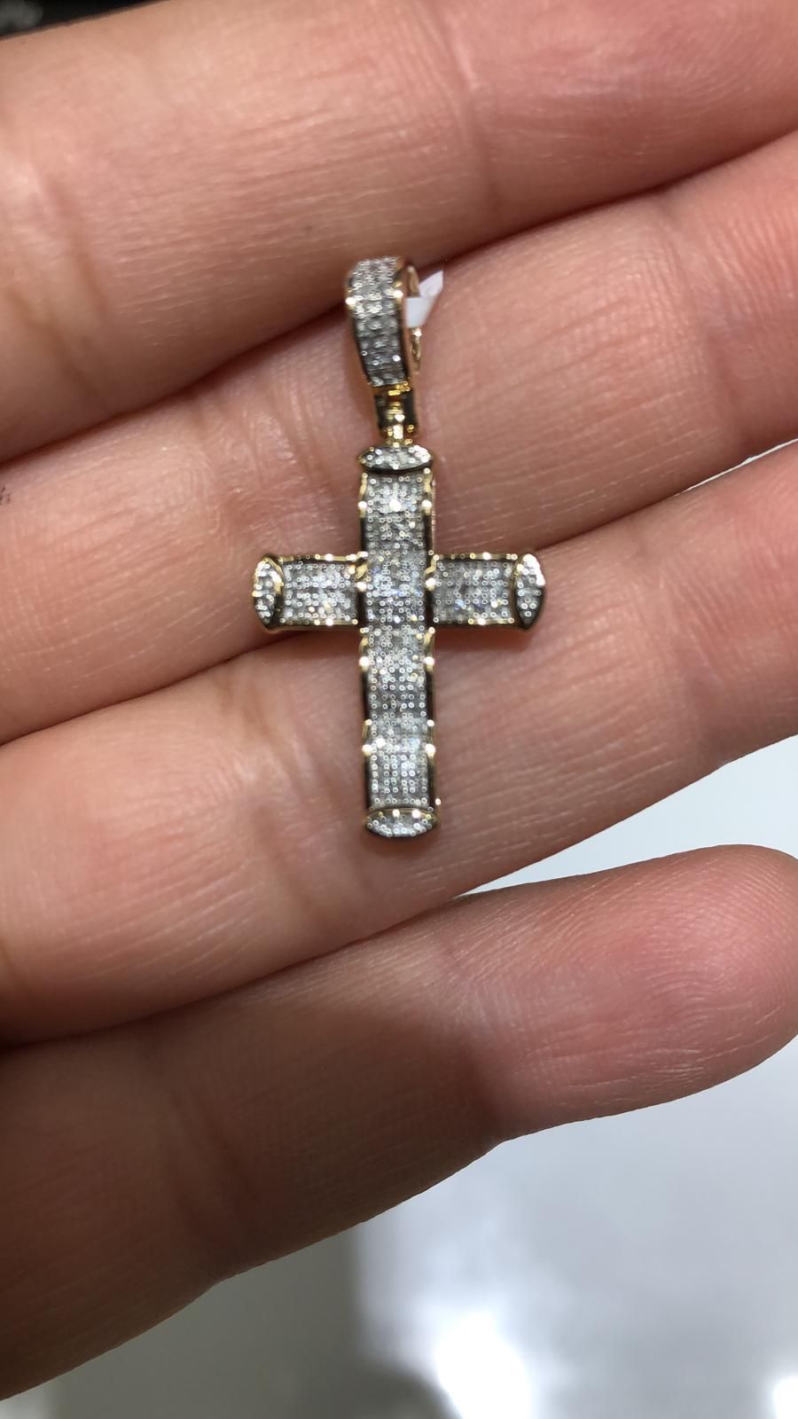 10k gold and diamond charm