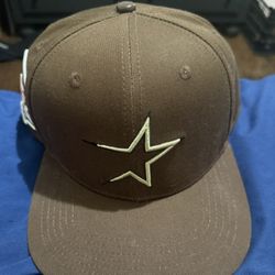 Brand New Brown Pink Houston Astros 45th Anniversary Pro Standard SnapBack Hat