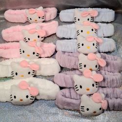 New Hello Kitty Plush Headbands- $3 Each