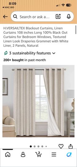 Black out curtains