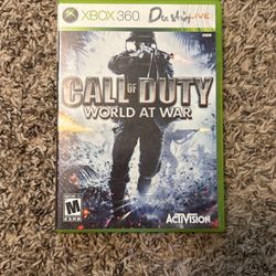 Call Of Duty World At War For Xbox 360
