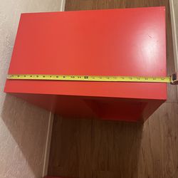 IKEA Red Book Shelves