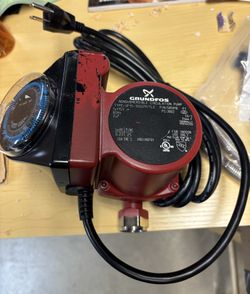 Hot water recirculating pump Grundfos