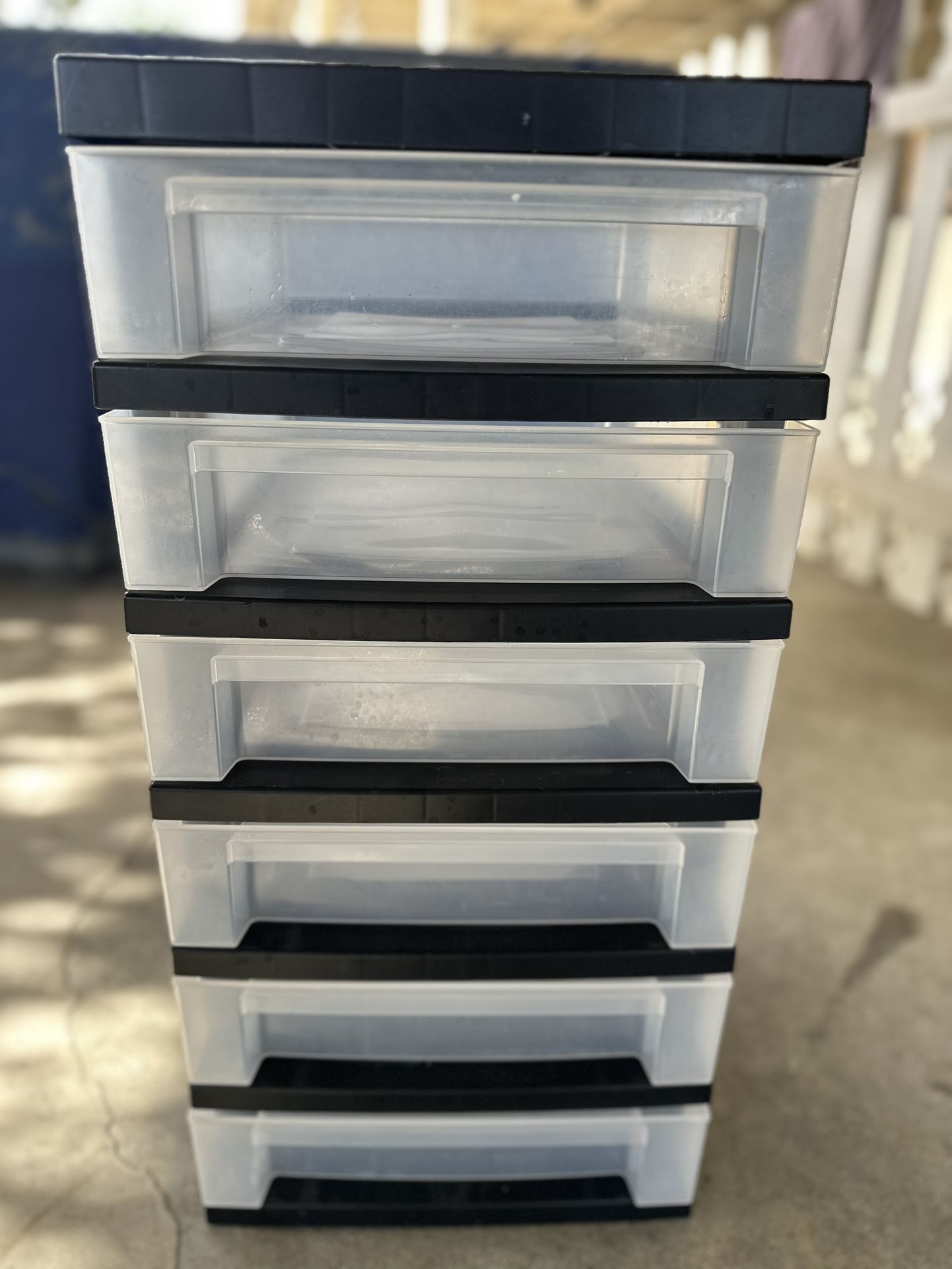 6 Drawer Plastic Storage Organizer