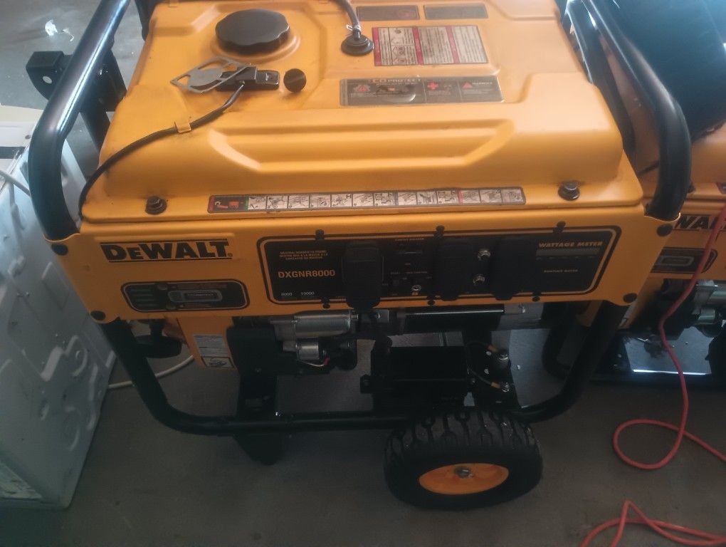 DeWalt Generator 8000 for Sale in San Fernando, CA OfferUp