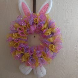 Easter Bunny Wreath Decor
