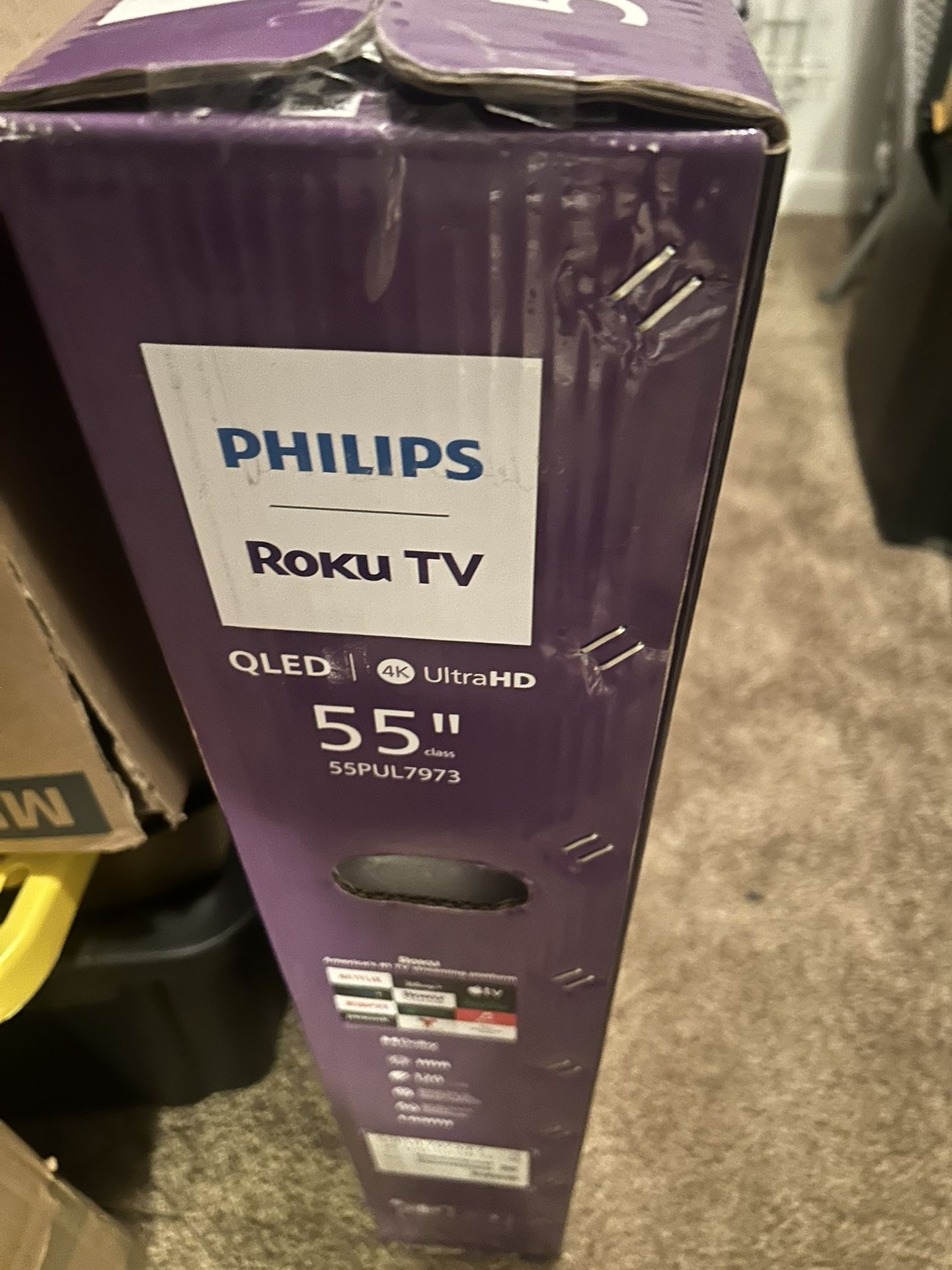 Philips 55’ QLED Brand New
