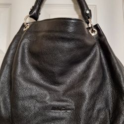 Black Leather Purse