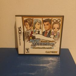 PHOENIX WRIGHT ACE ATTORNEY JUSTICE FOR ALL NINTENDO DS