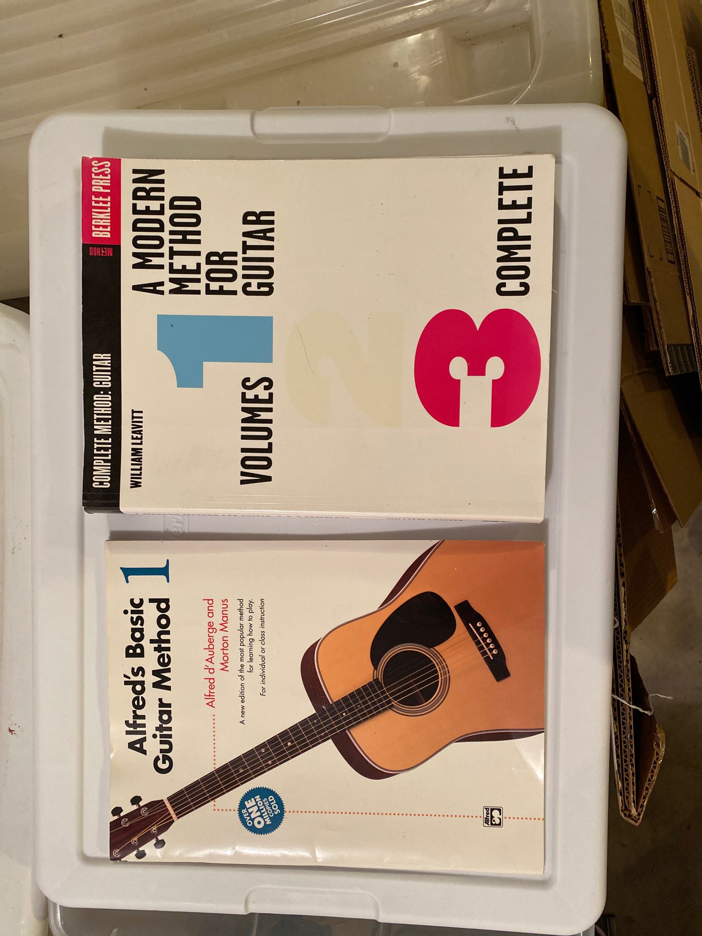 2 Guitar Method Books