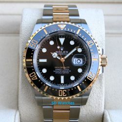 ROLEX 126603 SEADWELLER WATCH 18K/SS 43MM - T2103