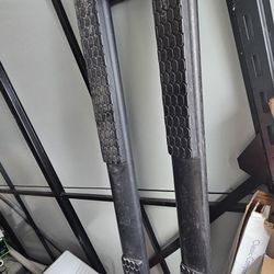 2 Passenger Side Factory  2018 Ram Running Boards Black 