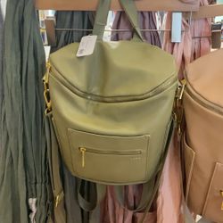 Fawn Diaper Bag Backpack - Green