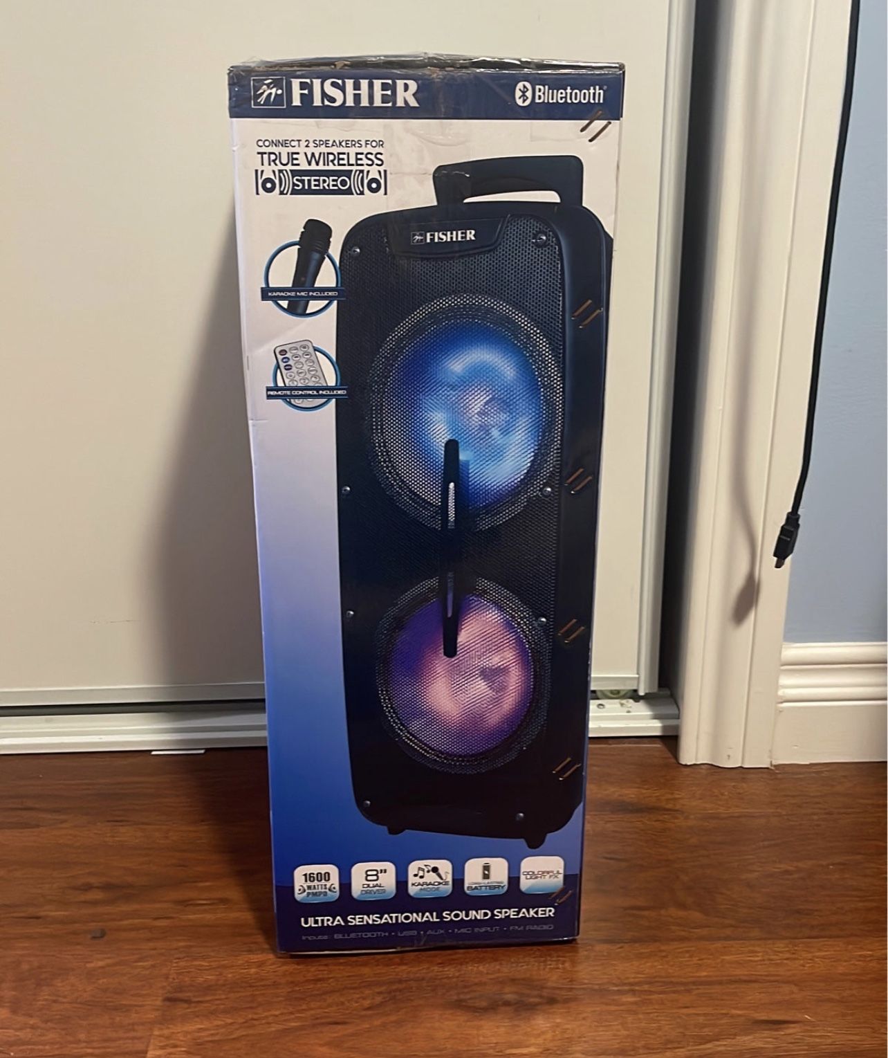 Fisher Bluetooth Speaker